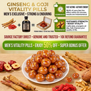 ✨Ginseng & Goji Vitality Pills-Bestseller