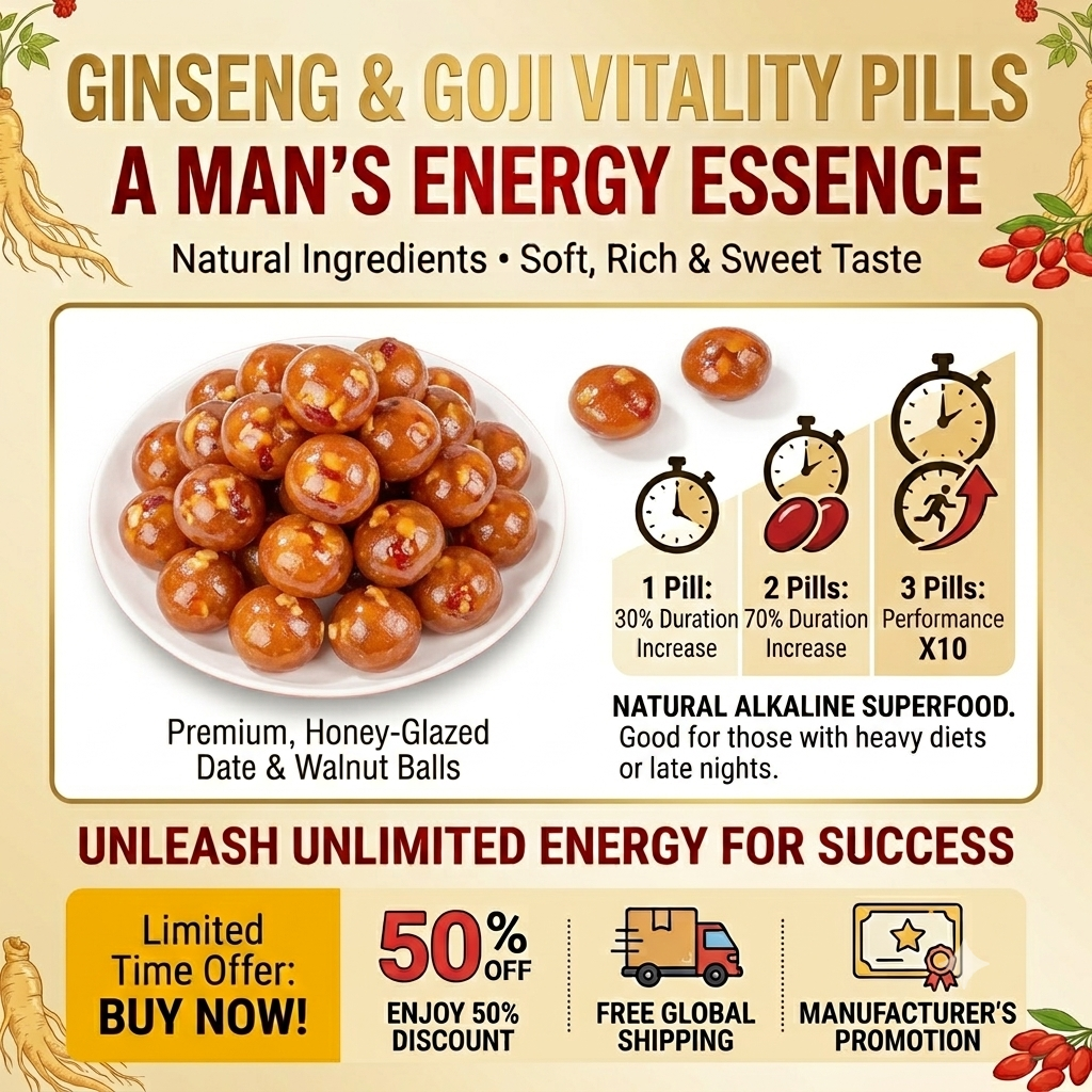 ✨Ginseng & Goji Vitality Pills-Bestseller