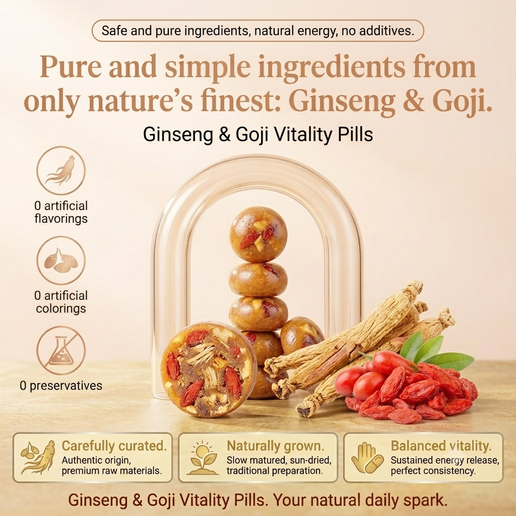 ✨Ginseng & Goji Vitality Pills-Bestseller