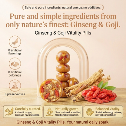✨Ginseng & Goji Vitality Pills-Bestseller