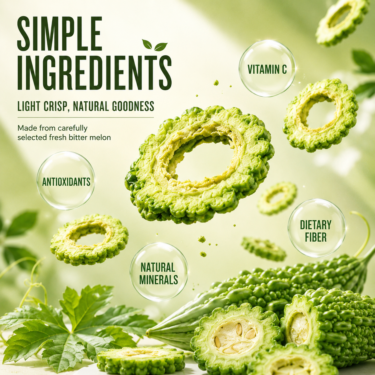Crispy Bitter Melon Chips-Bestseller