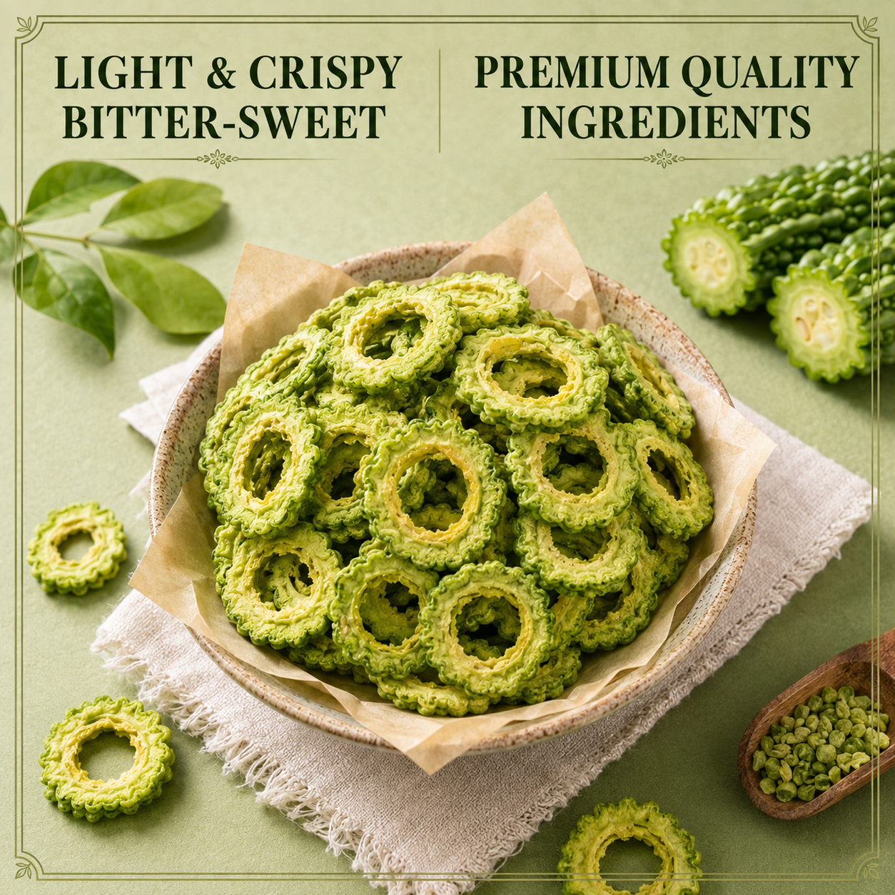 Crispy Bitter Melon Chips-Bestseller