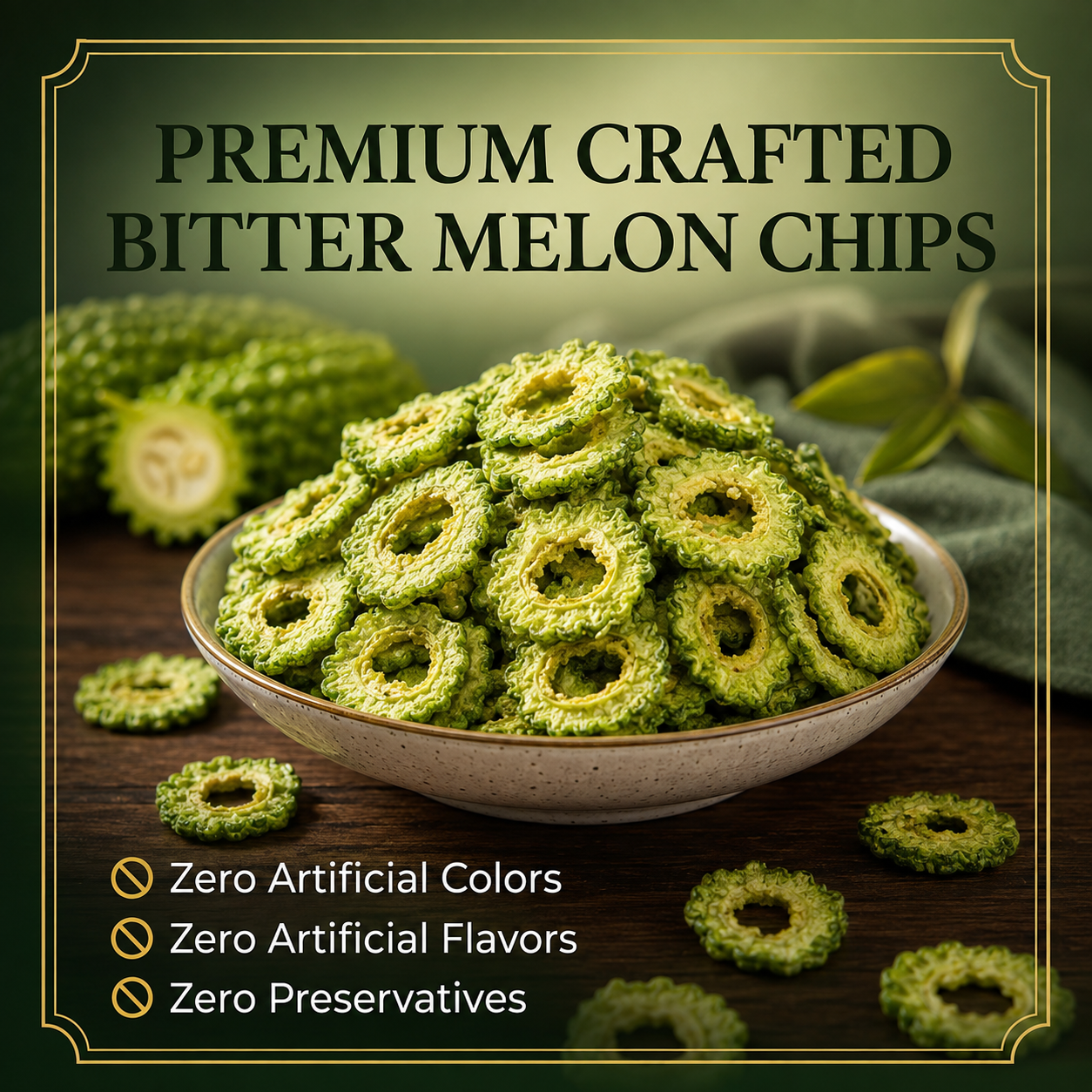 Crispy Bitter Melon Chips-Bestseller
