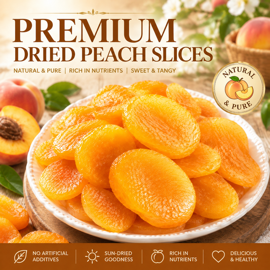 🍑 Thick-Cut Premium Dried Peaches 😋🔥-Bestseller