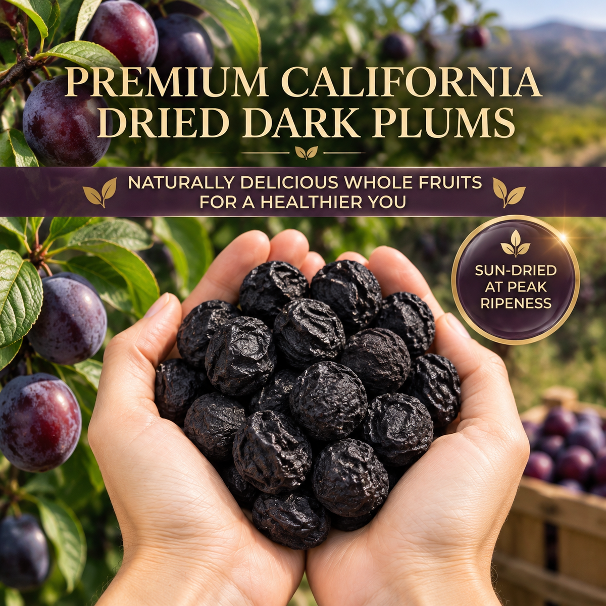 High-QualityDried Black Plums-Bestseller